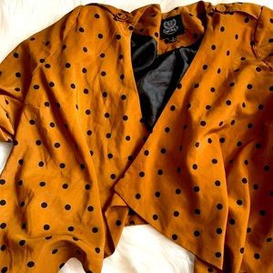 Polka Dot Blazer